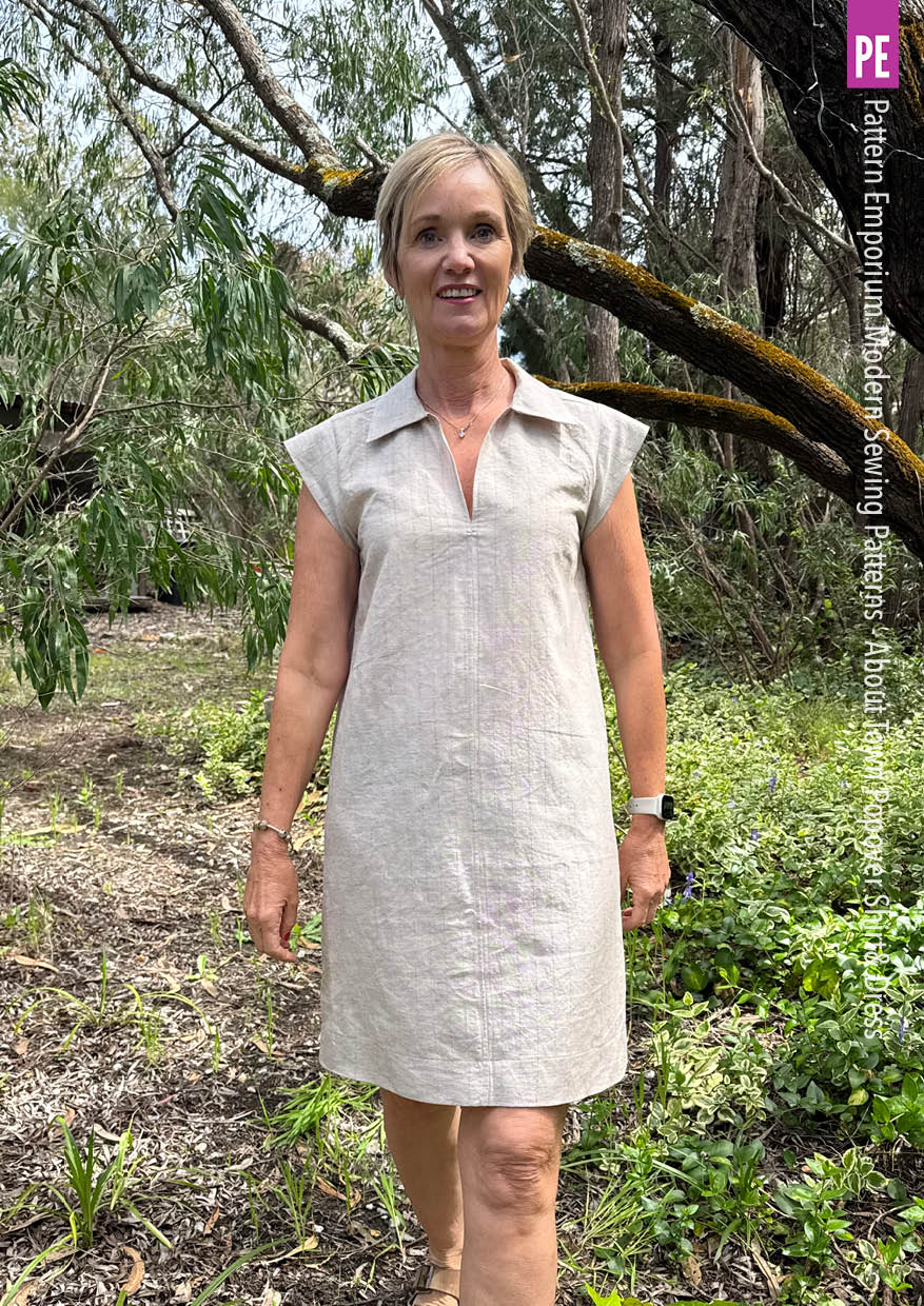 About Town | Popover Shirt & Dress PDF Sewing Pattern - Image 48