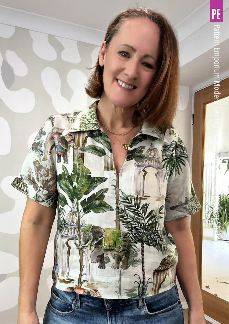 About Town | Popover Shirt & Dress PDF Sewing Pattern - Image 56