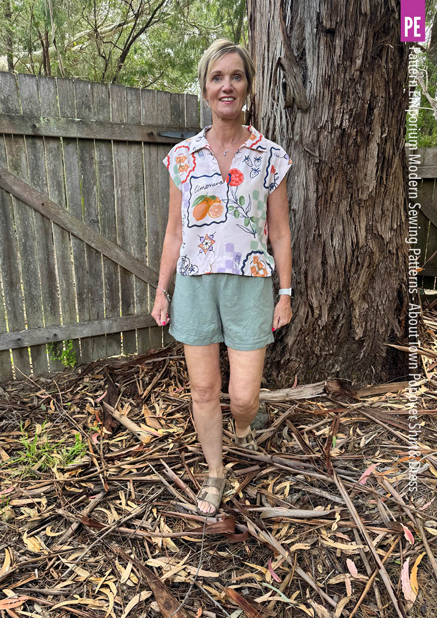 About Town | Popover Shirt & Dress PDF Sewing Pattern - Image 63