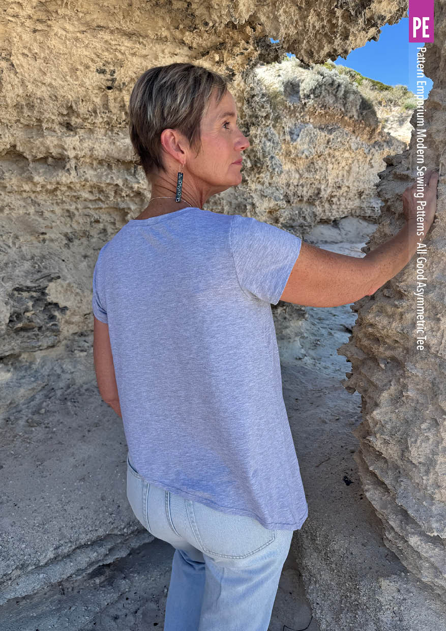 All Good | Asymmetric Tee PDF Sewing Pattern - Image 25
