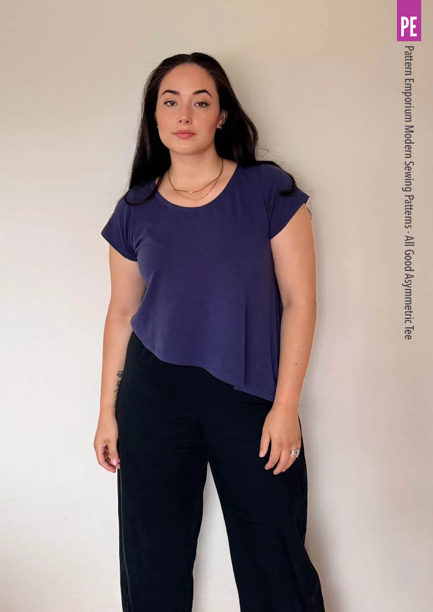 All Good | Asymmetric Tee PDF Sewing Pattern - Image 41