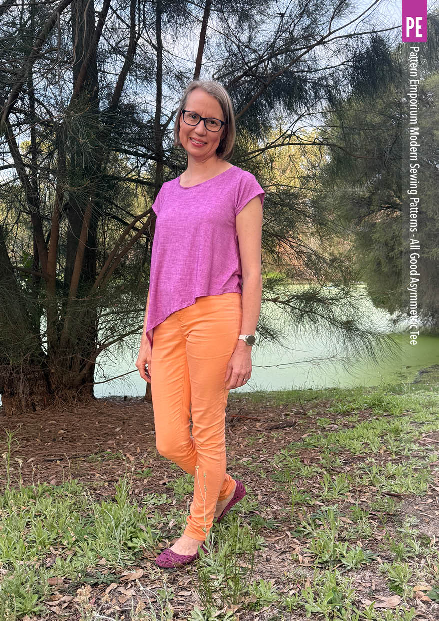 All Good | Asymmetric Tee PDF Sewing Pattern - Image 42