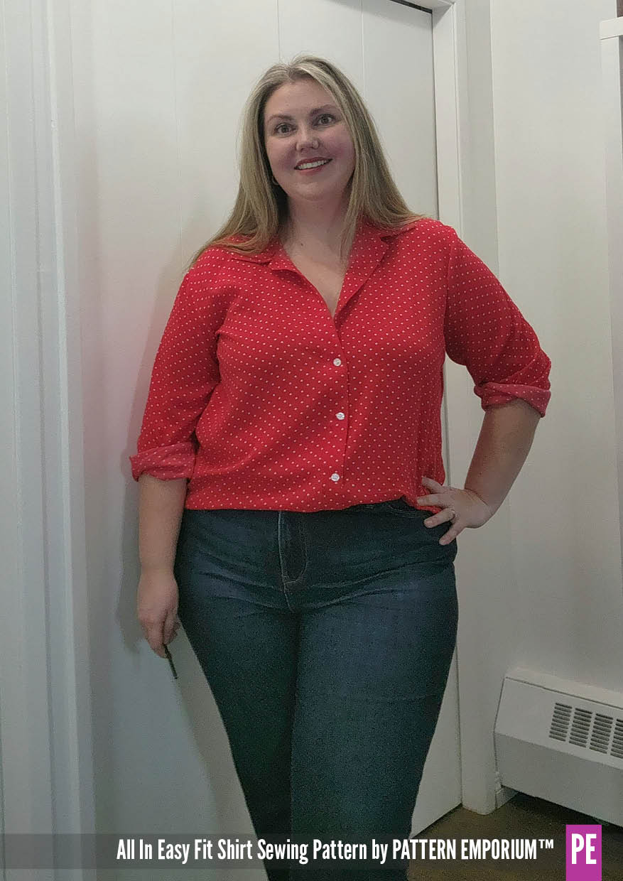 All In | Shirt & Shirt Dress PDF Sewing Pattern - Image 58