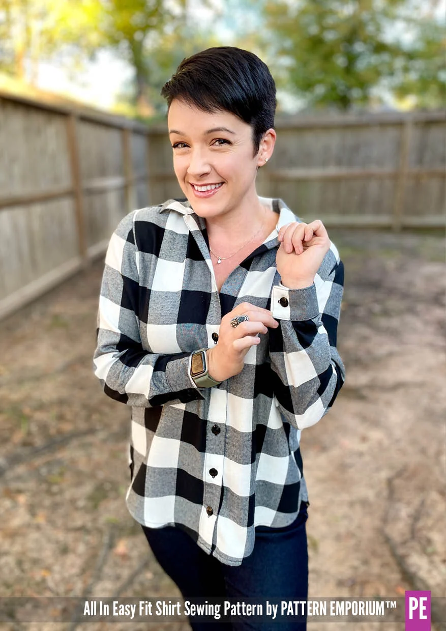 All In | Shirt & Shirt Dress PDF Sewing Pattern - Image 62