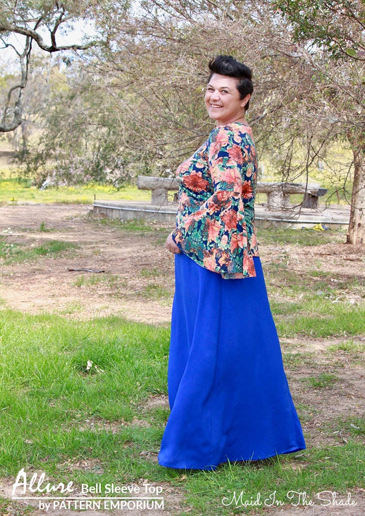 Allure Bell Sleeve Top | PDF Sewing Pattern - Image 46