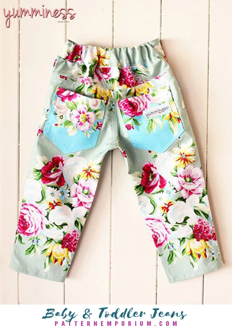 Jeans | Baby & Toddlers PDF Sewing Pattern - Image 3