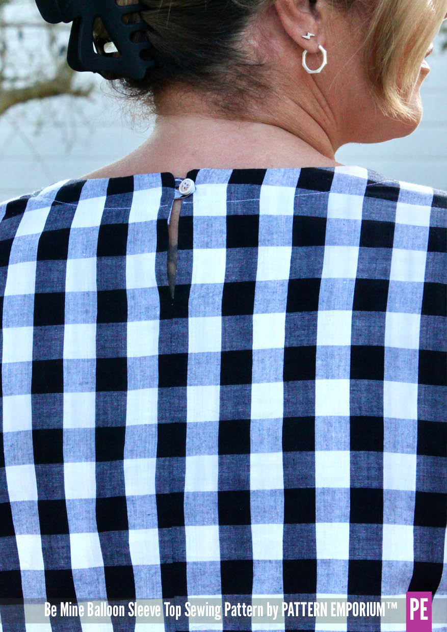 Be Mine | Balloon Sleeve Top PDF Sewing Pattern - Image 21