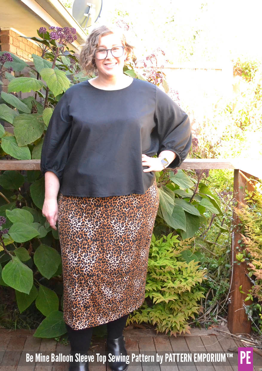 Be Mine | Balloon Sleeve Top PDF Sewing Pattern - Image 84