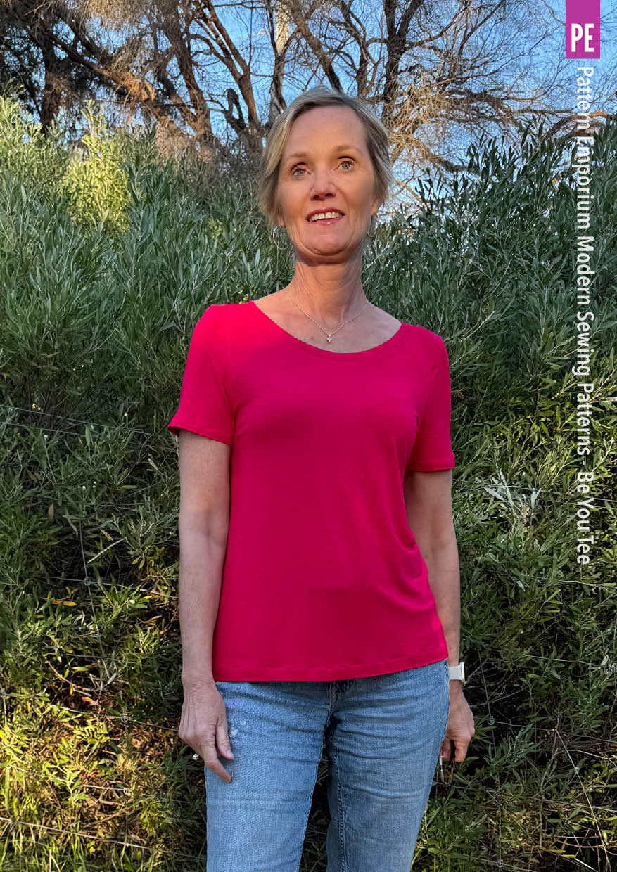 Be You Tee | Relaxed T-shirt PDF Sewing Pattern - Image 18