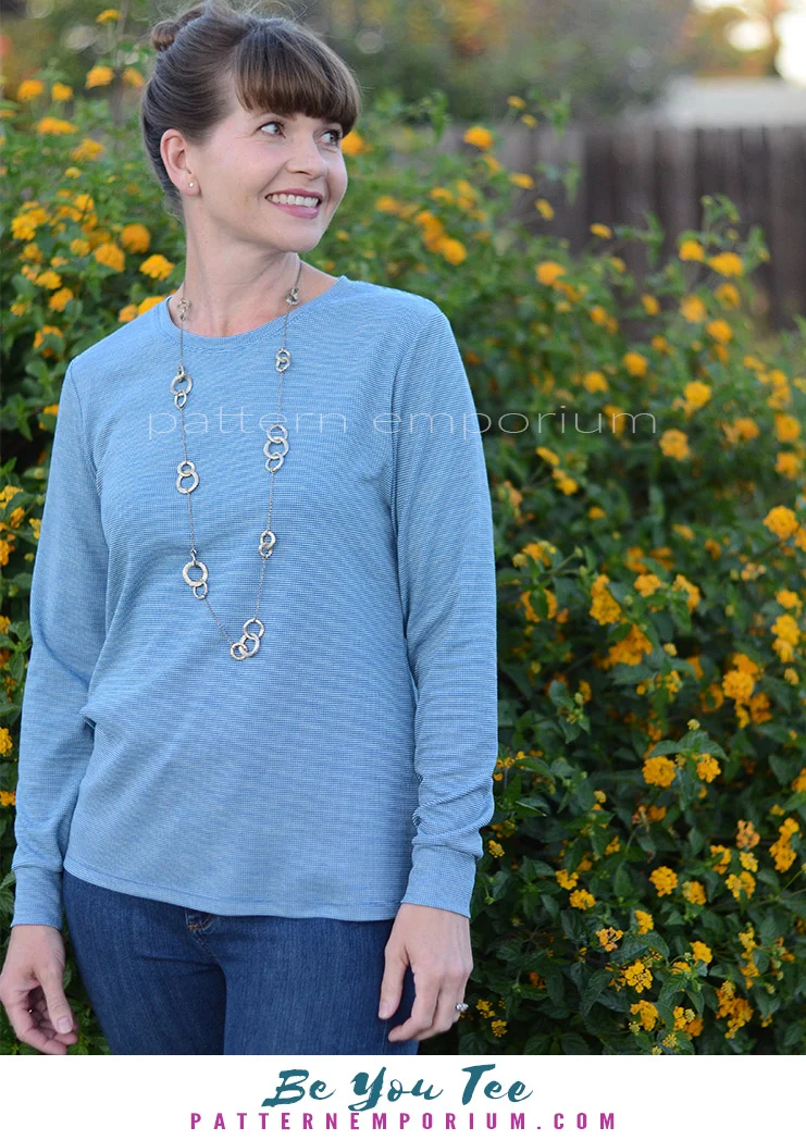Be You Tee | Relaxed T-shirt PDF Sewing Pattern - Image 34