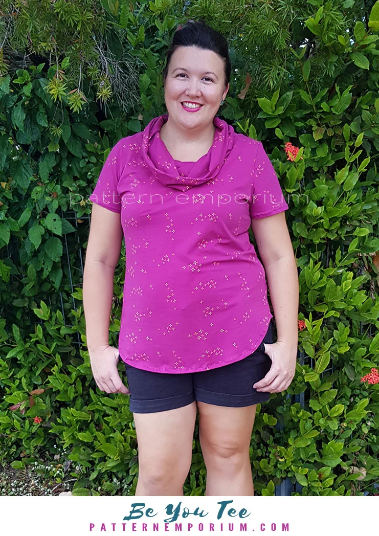 Be You Tee | Relaxed T-shirt PDF Sewing Pattern - Image 45