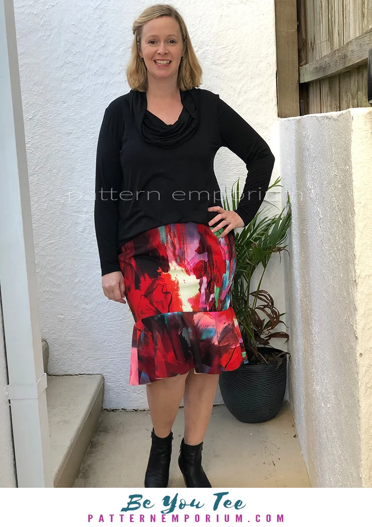 Be You Tee | Relaxed T-shirt PDF Sewing Pattern - Image 74