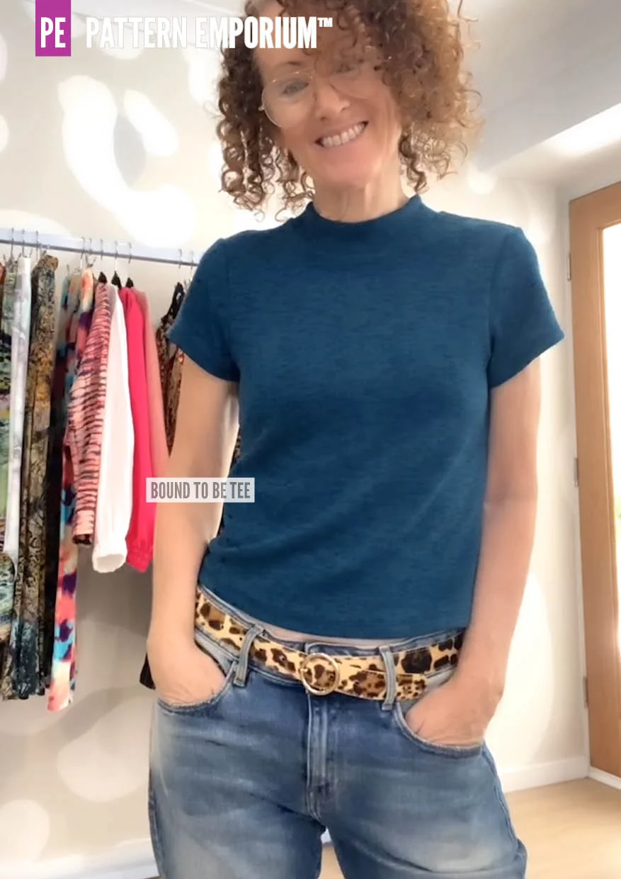 Bound To Be | Wide Binding T-Shirt PDF Sewing Pattern - Image 19