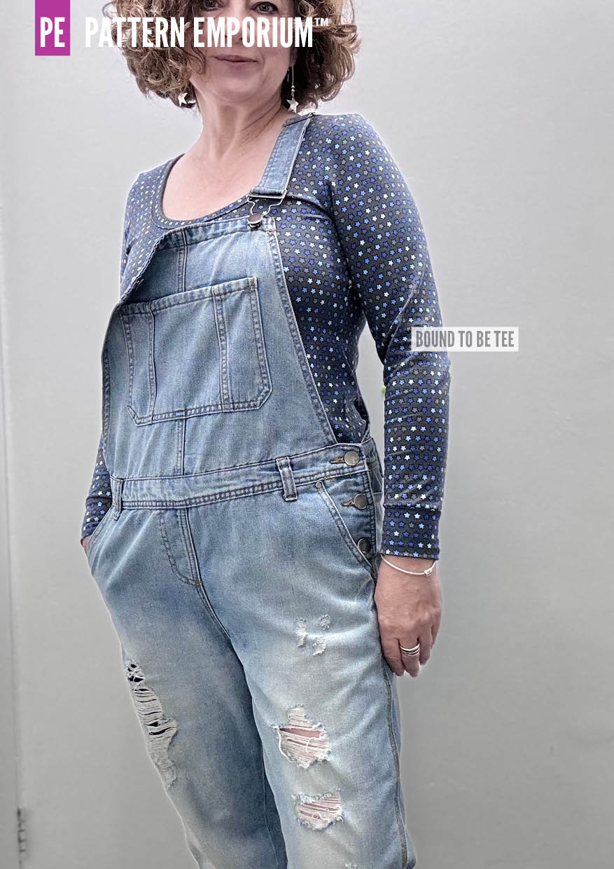 Bound To Be | Wide Binding T-Shirt PDF Sewing Pattern - Image 37