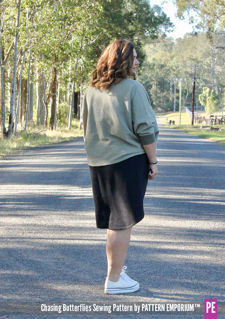Chasing Butterflies | Batwing Top PDF Sewing Pattern - Image 18