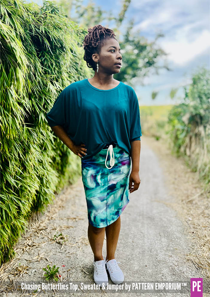Chasing Butterflies | Batwing Top PDF Sewing Pattern - Image 24