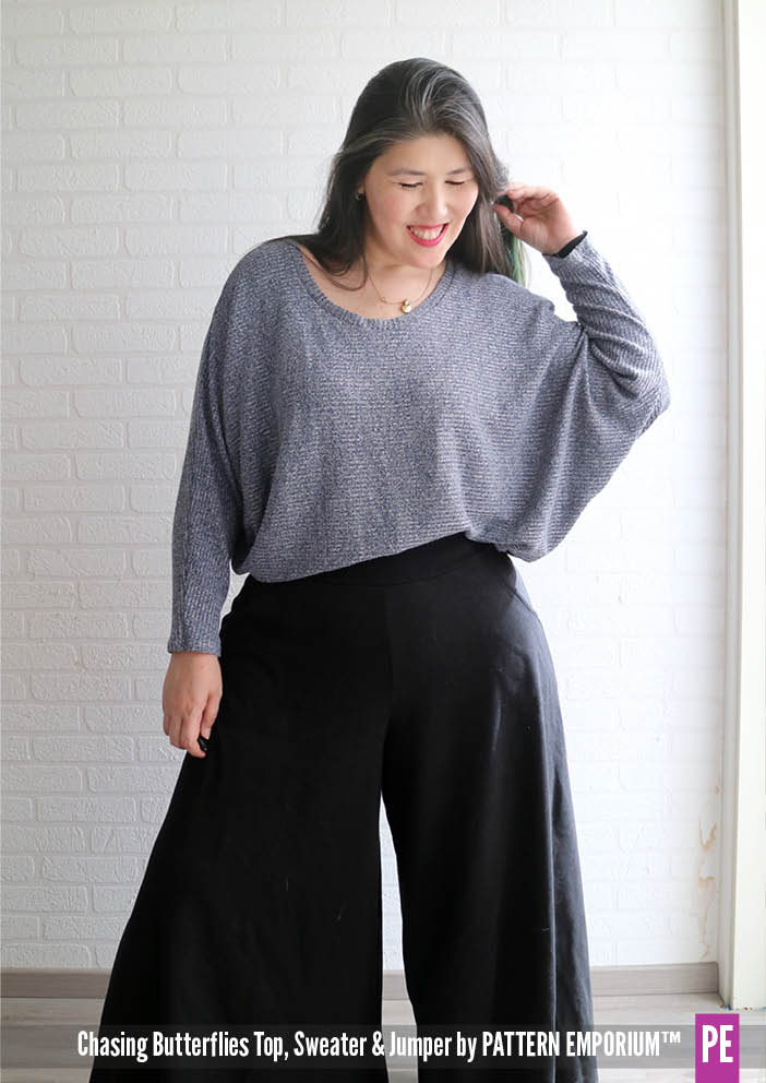 Chasing Butterflies | Batwing Top PDF Sewing Pattern - Image 36