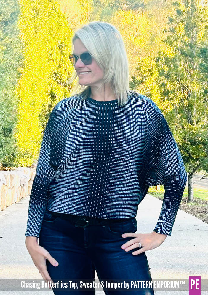Chasing Butterflies | Batwing Top PDF Sewing Pattern - Image 62