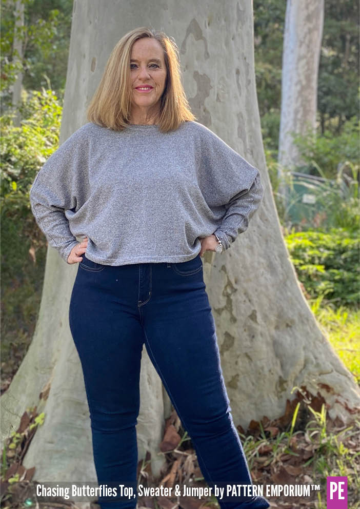Chasing Butterflies | Batwing Top PDF Sewing Pattern - Image 64