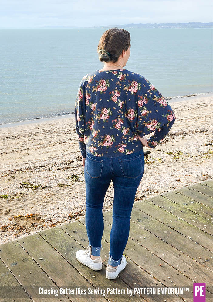 Chasing Butterflies | Batwing Top PDF Sewing Pattern - Image 81