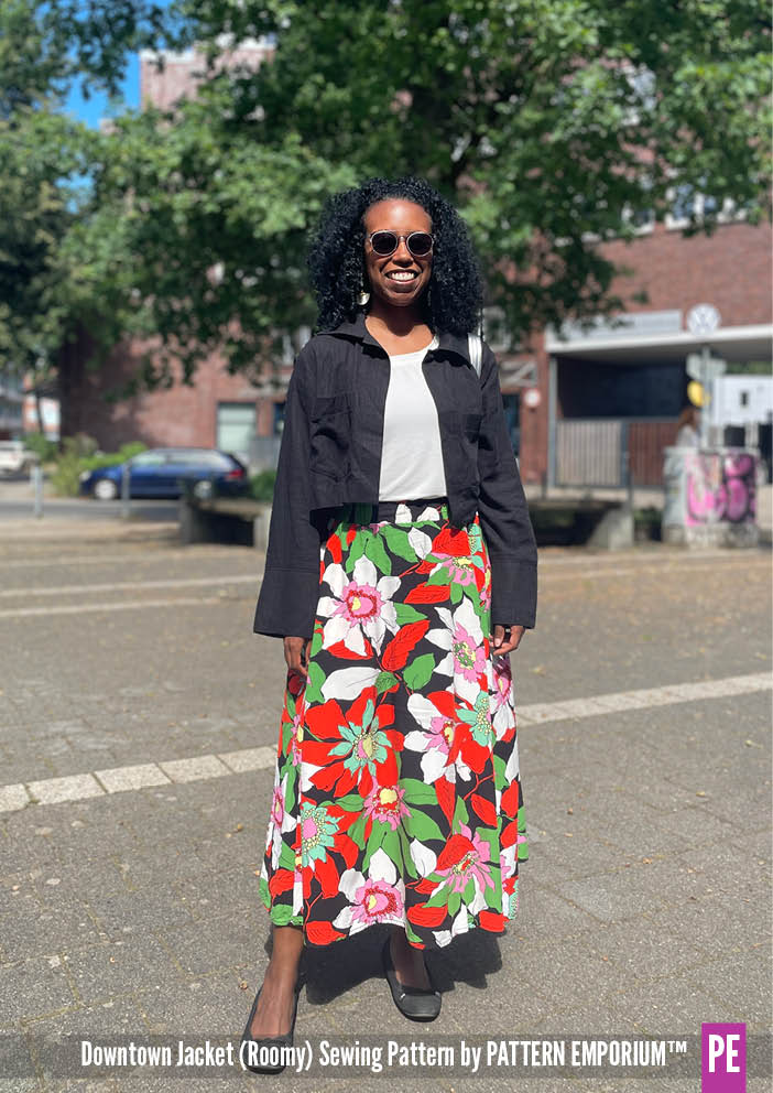 Downtown Jacket | Roomy Fit PDF Sewing Pattern - Image 14