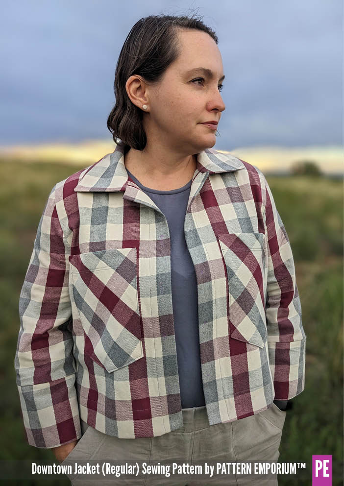 Downtown Jacket | Regular Fit PDF Sewing Pattern - Image 43
