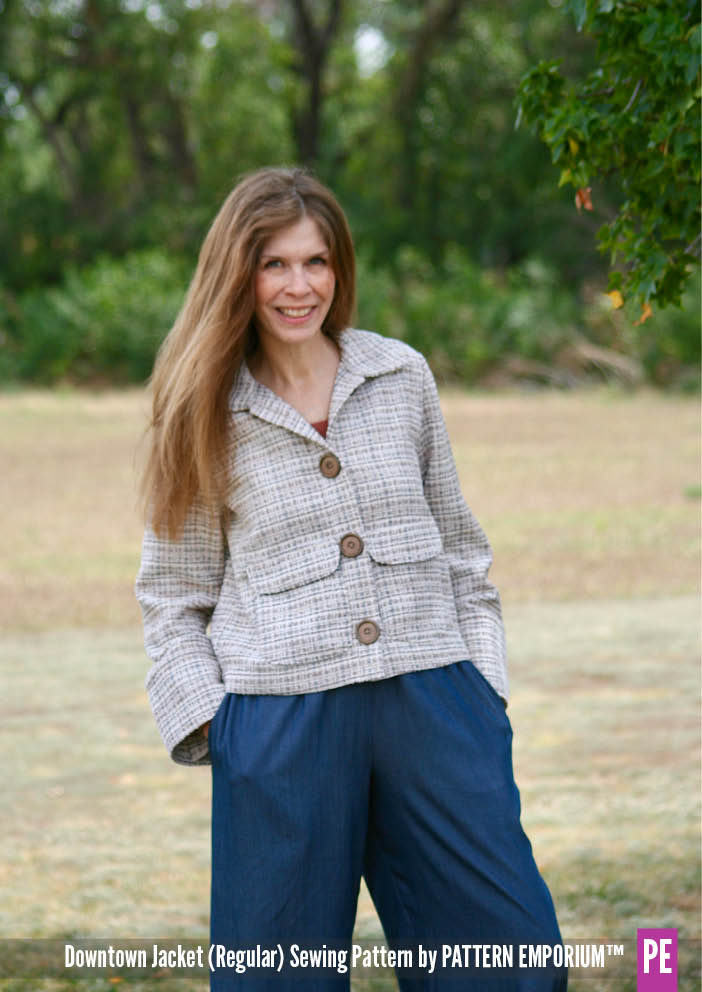 Downtown Jacket | Regular Fit PDF Sewing Pattern - Image 33