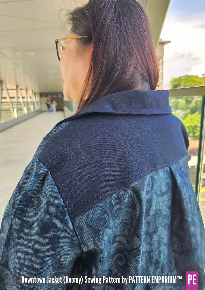 Downtown Jacket | Roomy Fit PDF Sewing Pattern - Image 33