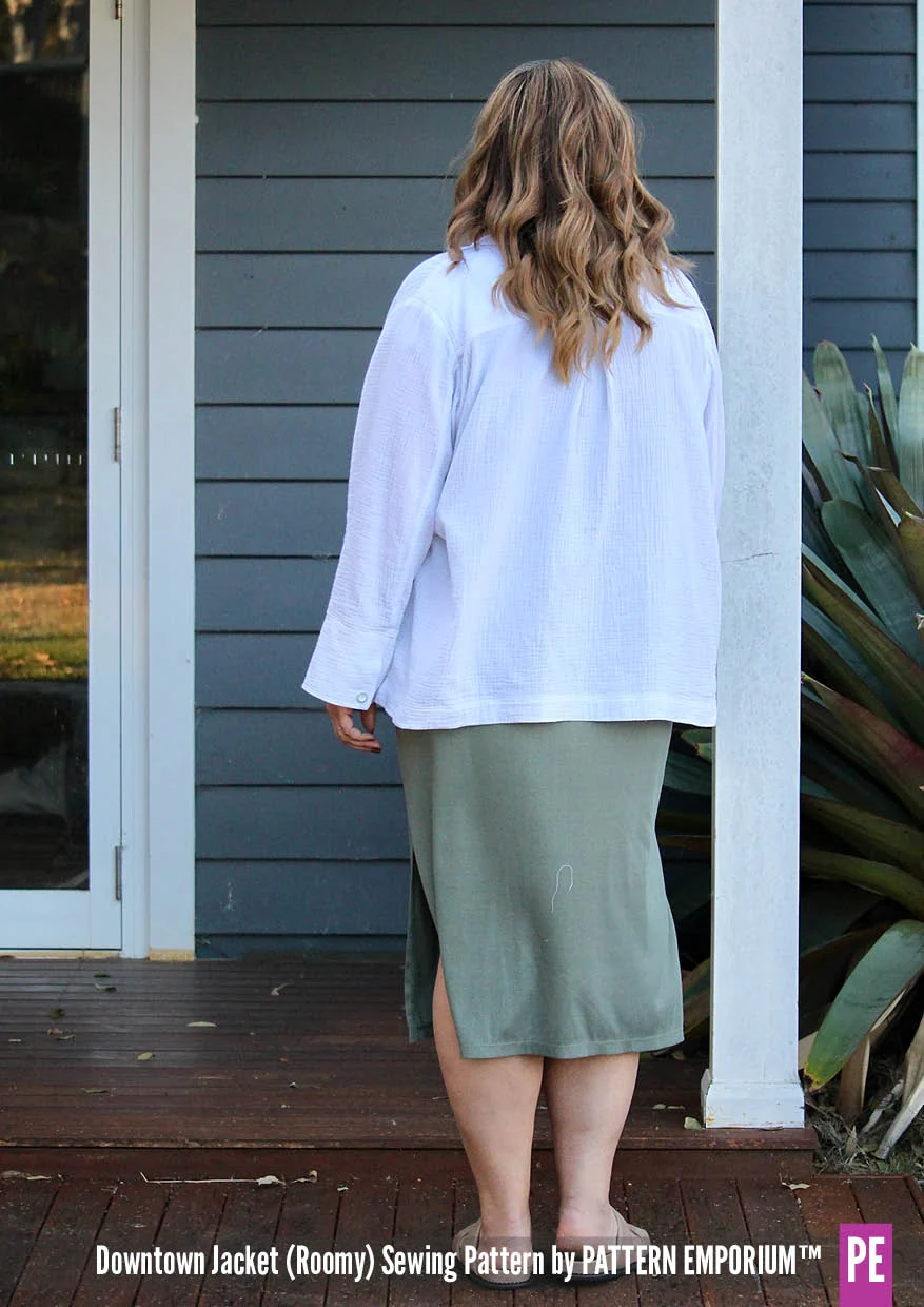 Downtown Jacket | Roomy Fit PDF Sewing Pattern - Image 11