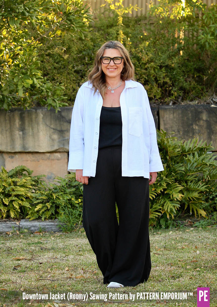 Downtown Jacket | Roomy Fit PDF Sewing Pattern - Image 13