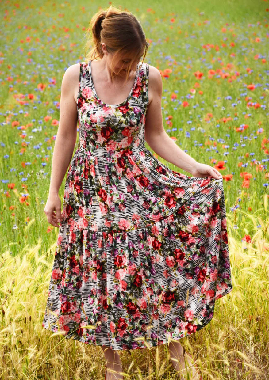 Dream On | Tiered Dress & Skirt PDF Sewing Pattern - Image 15