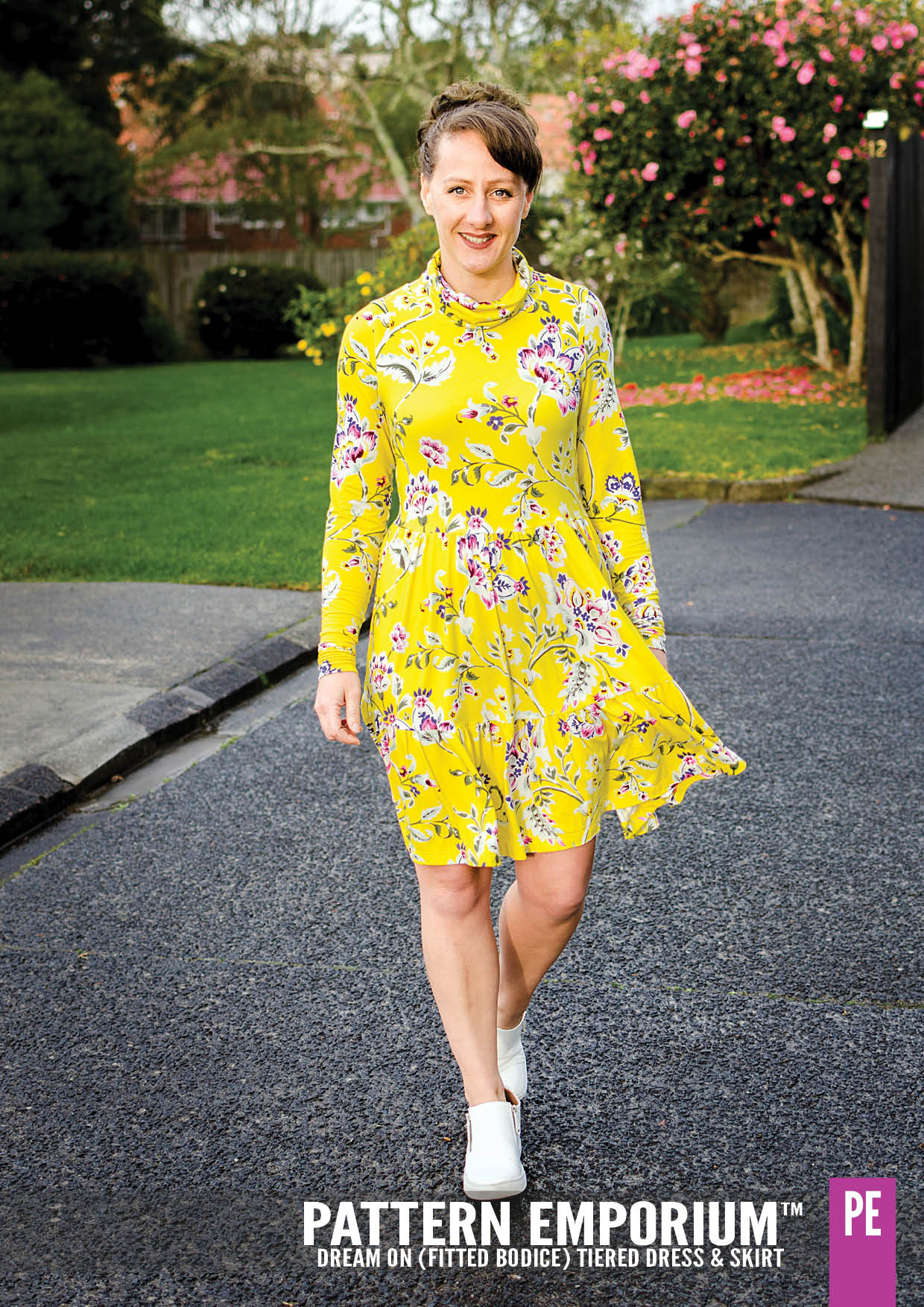 Dream On | Tiered Dress & Skirt PDF Sewing Pattern - Image 21