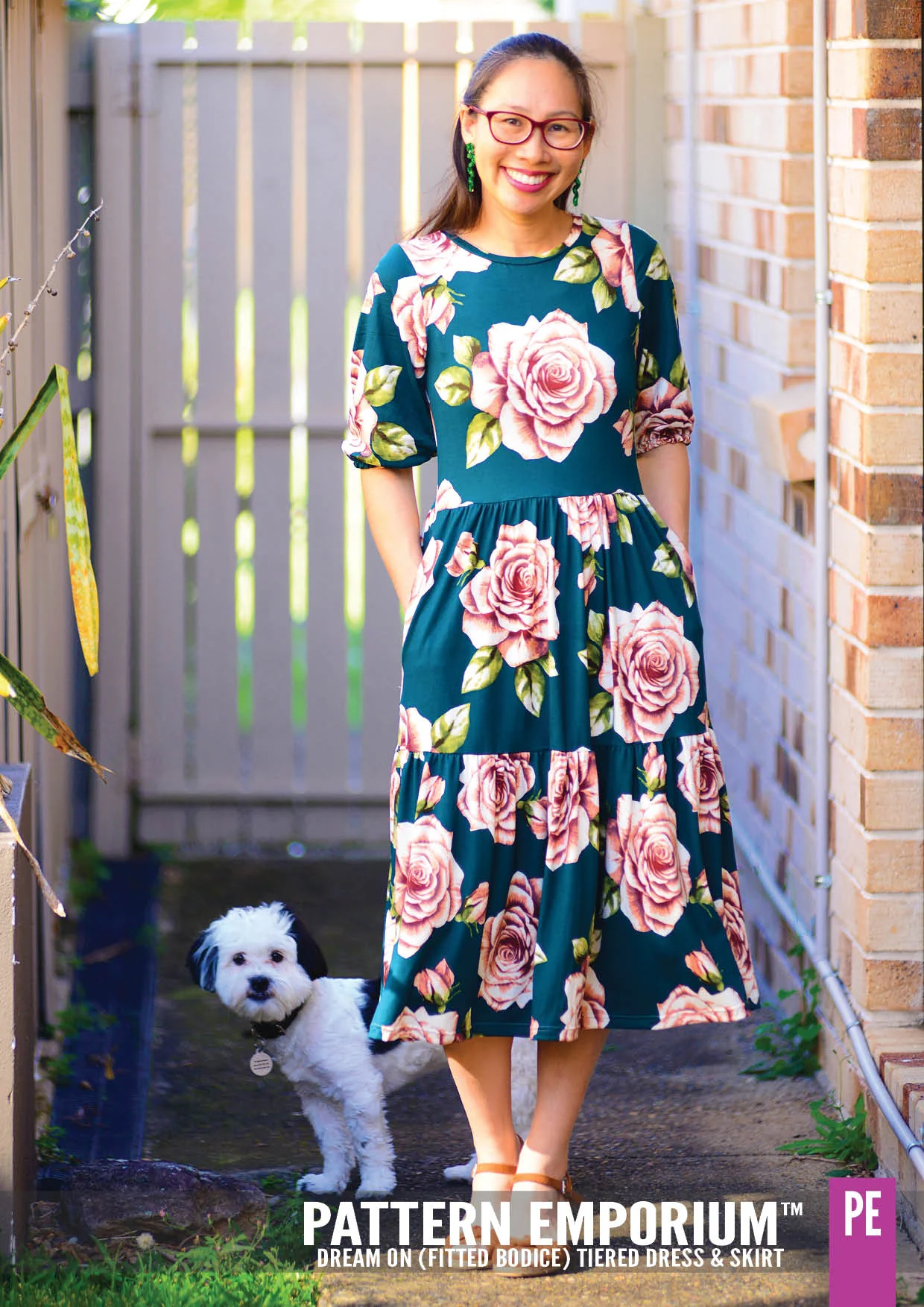 Dream On | Tiered Dress & Skirt PDF Sewing Pattern - Image 36
