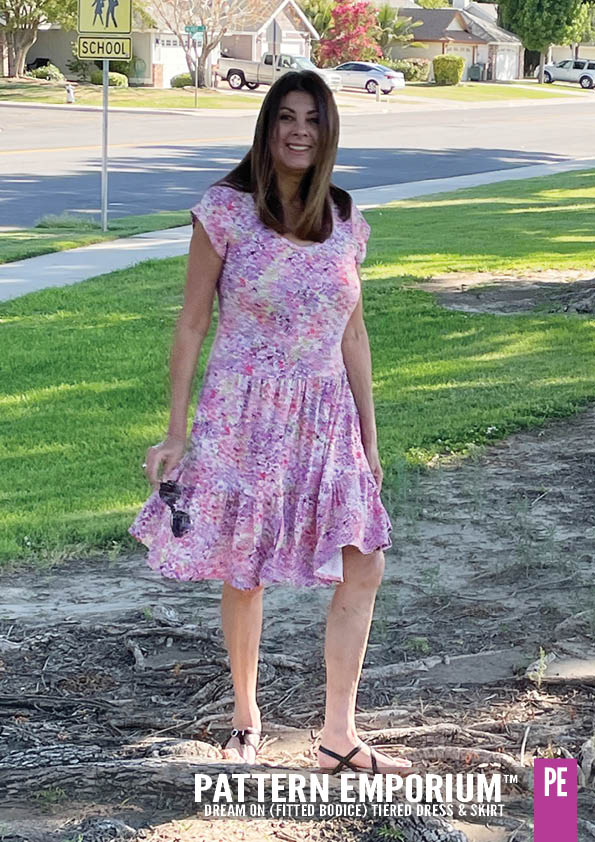 Dream On | Tiered Dress & Skirt PDF Sewing Pattern - Image 43