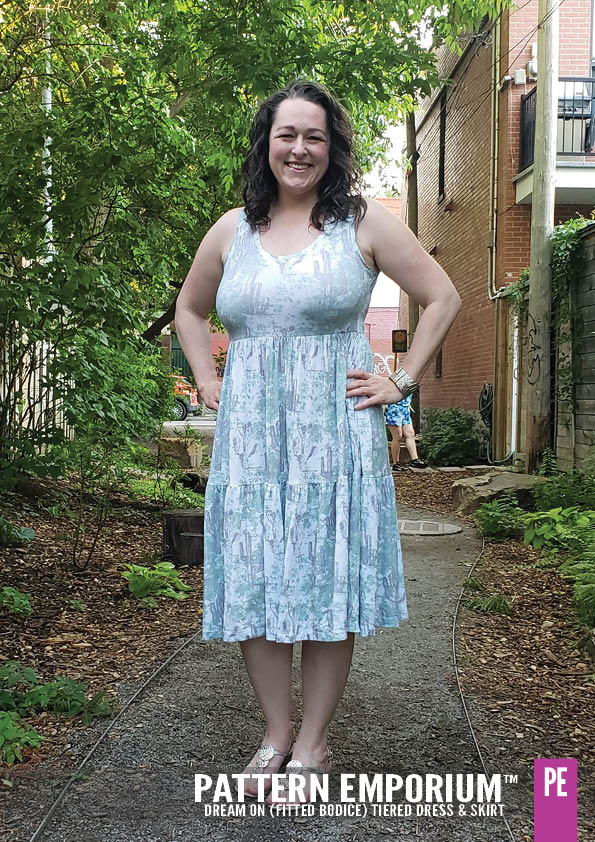 Dream On | Tiered Dress & Skirt PDF Sewing Pattern - Image 50