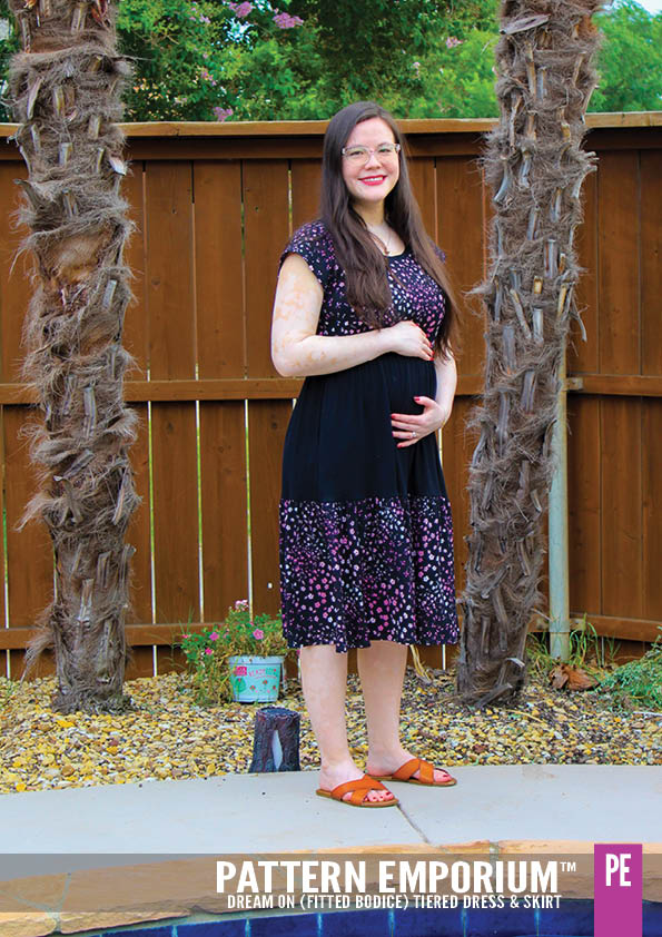 Dream On | Tiered Dress & Skirt PDF Sewing Pattern - Image 51