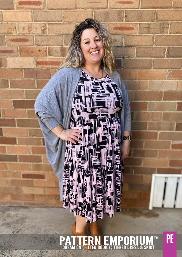 Dream On | Tiered Dress & Skirt PDF Sewing Pattern - Image 55