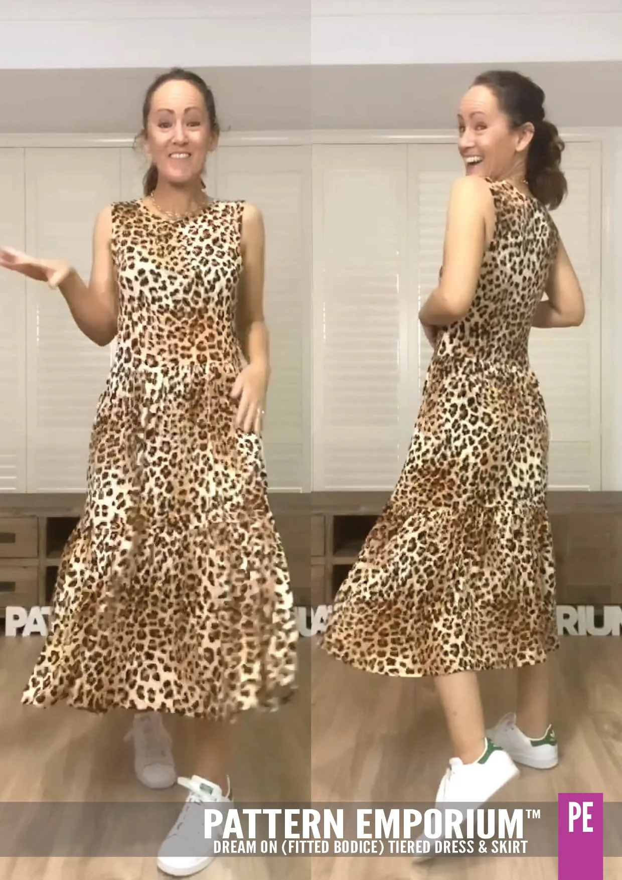 Dream On | Tiered Dress & Skirt PDF Sewing Pattern - Image 6