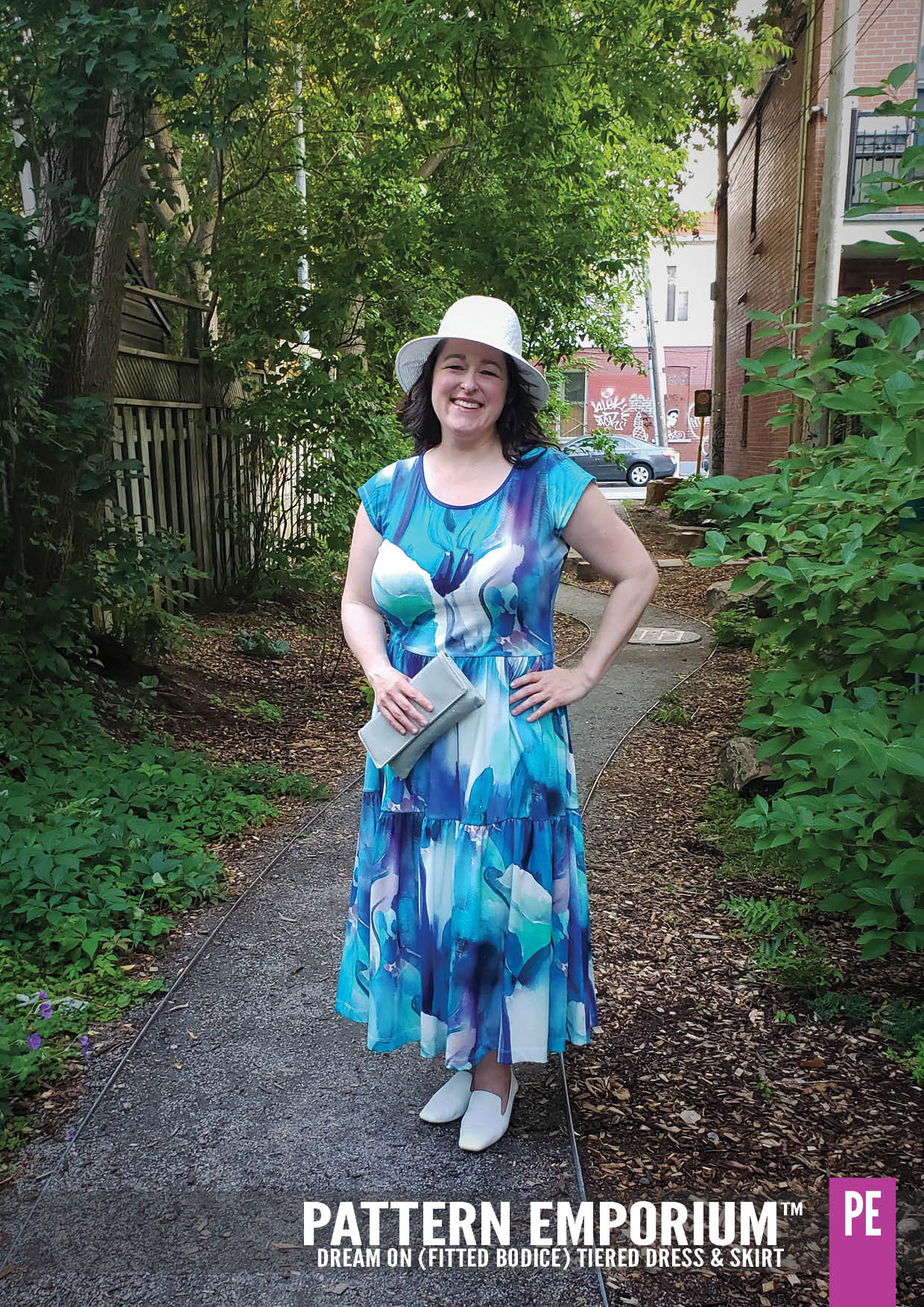 Dream On | Tiered Dress & Skirt PDF Sewing Pattern - Image 60