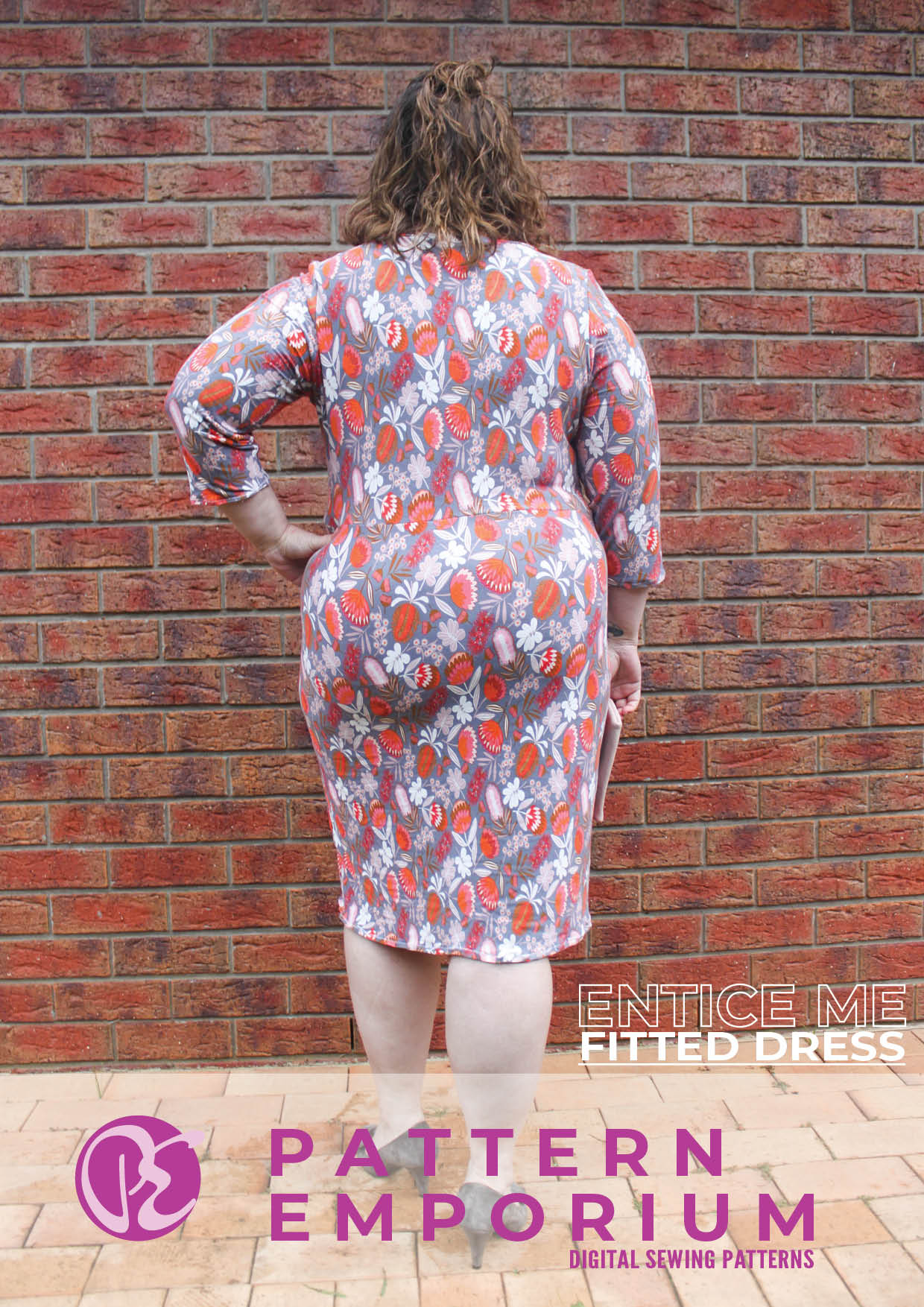 Entice Me | Fitted Dress PDF Sewing Pattern - Image 103
