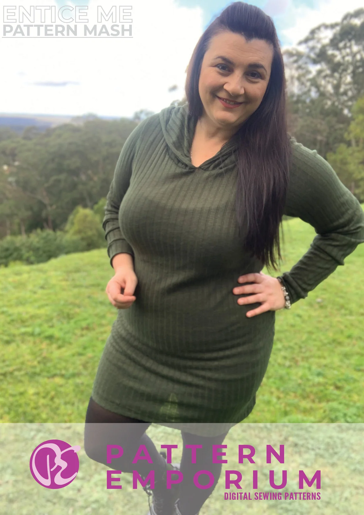 Entice Me | Fitted Dress PDF Sewing Pattern - Image 116