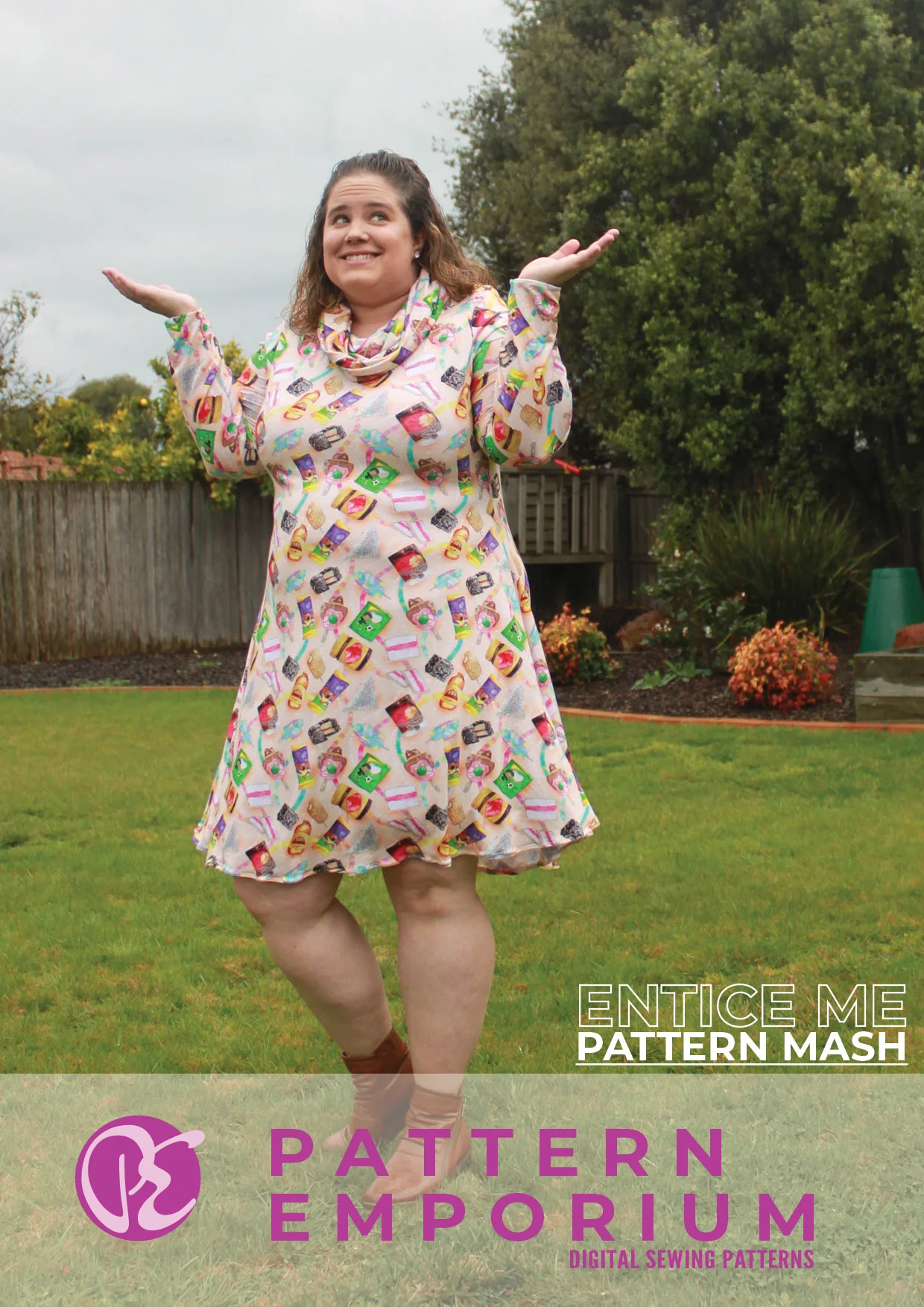 Entice Me | Fitted Dress PDF Sewing Pattern - Image 119