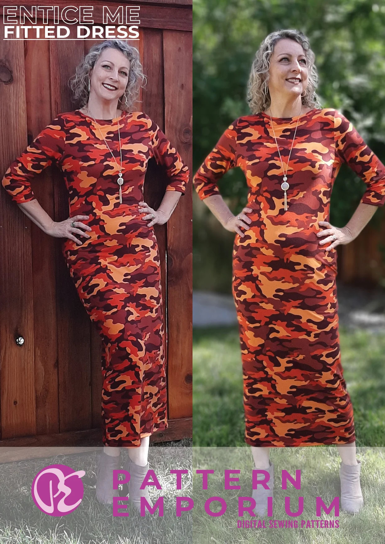 Entice Me | Fitted Dress PDF Sewing Pattern - Image 29