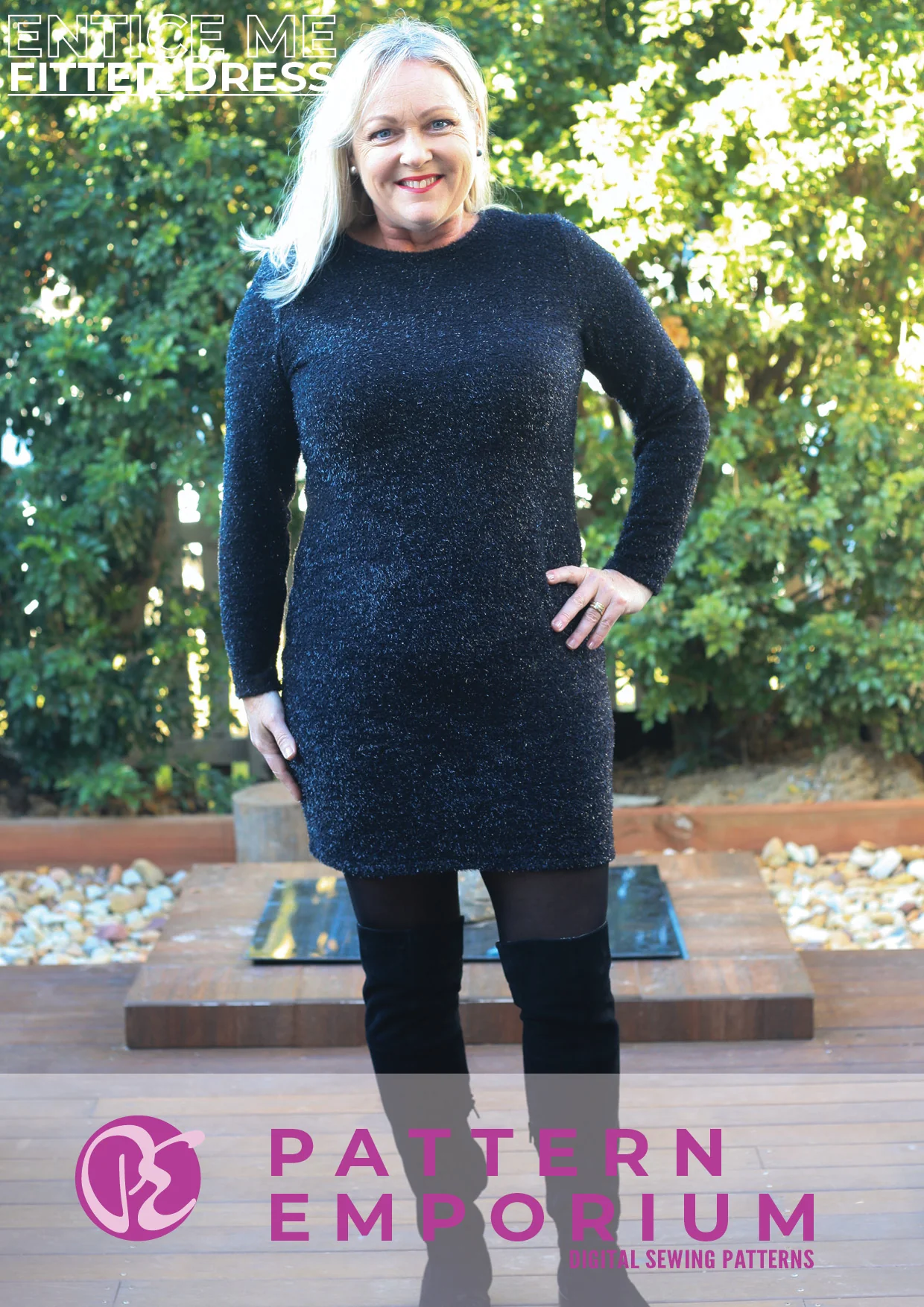 Entice Me | Fitted Dress PDF Sewing Pattern - Image 41