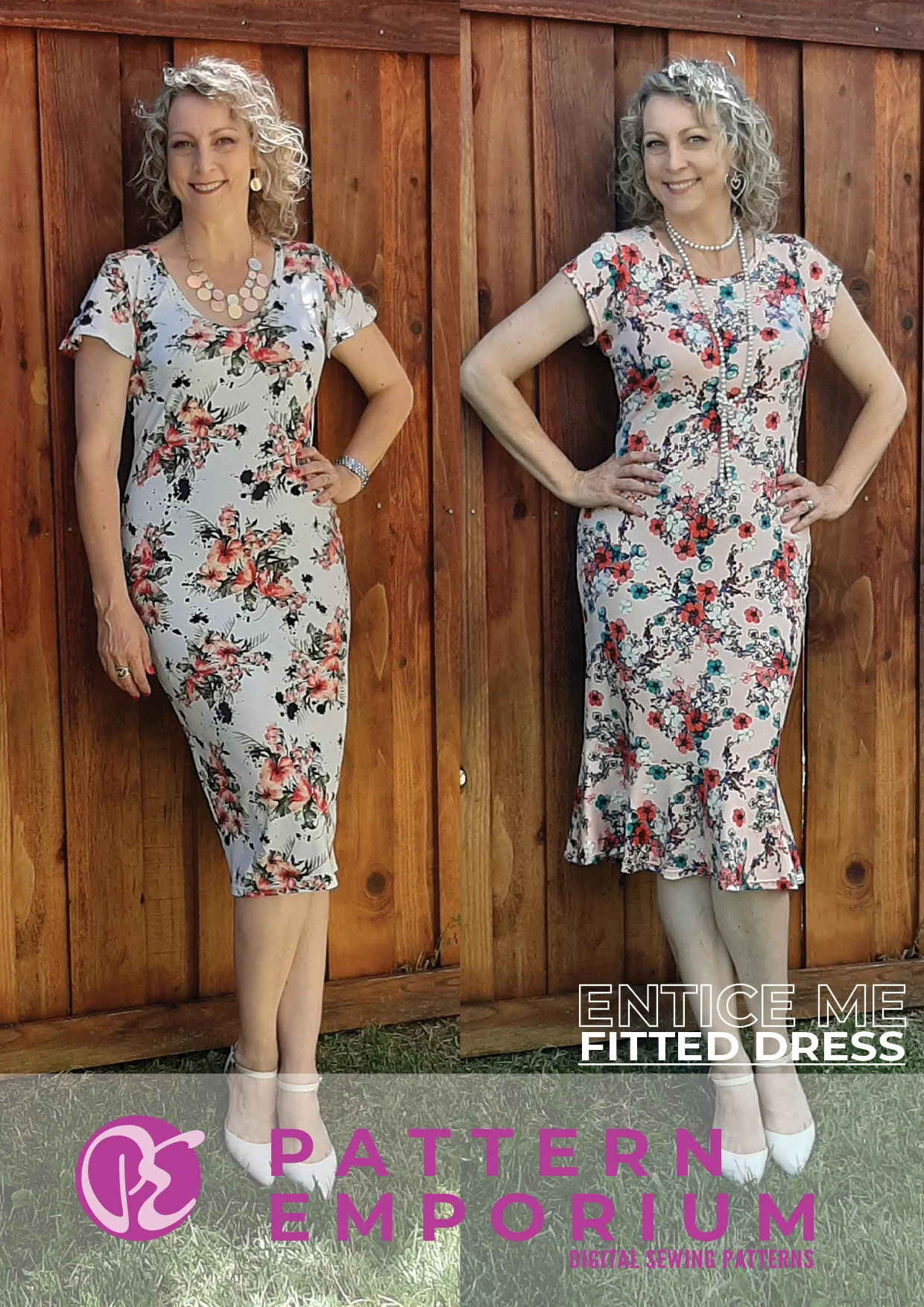 Entice Me | Fitted Dress PDF Sewing Pattern - Image 44