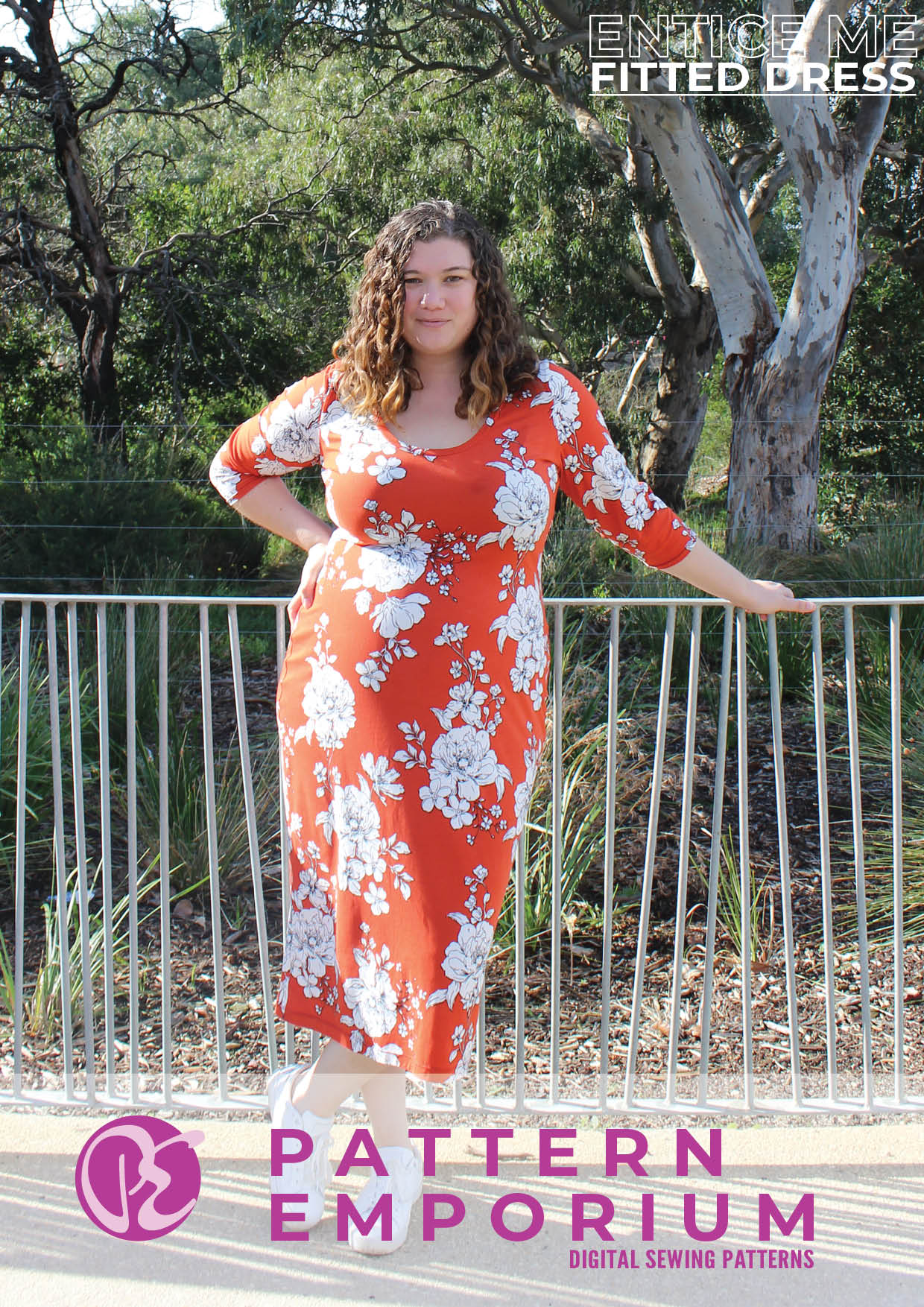 Entice Me | Fitted Dress PDF Sewing Pattern - Image 5