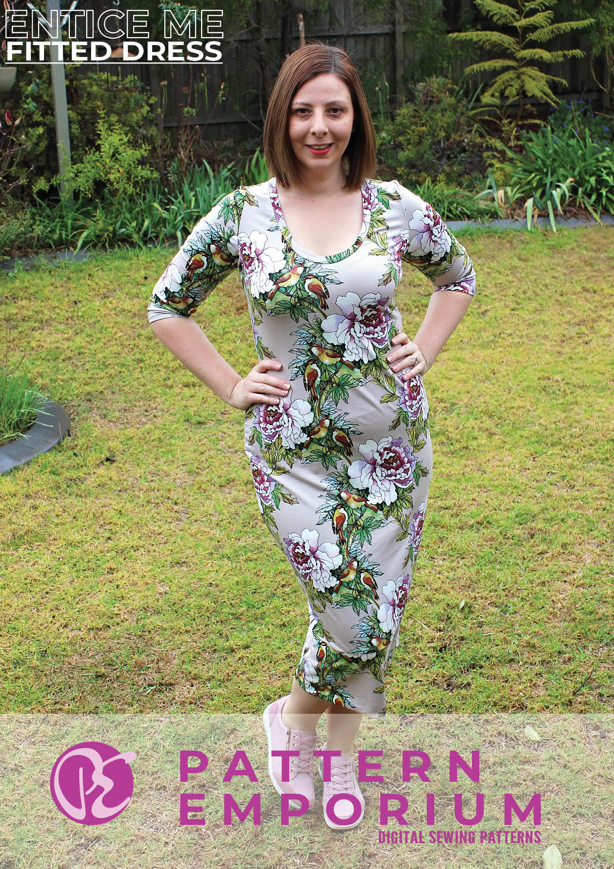 Entice Me | Fitted Dress PDF Sewing Pattern - Image 64