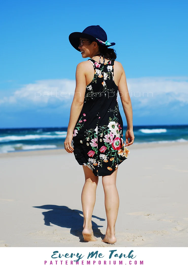 Every Me Tank | Sleeveless Top & Dress PDF Sewing Pattern - Image 21