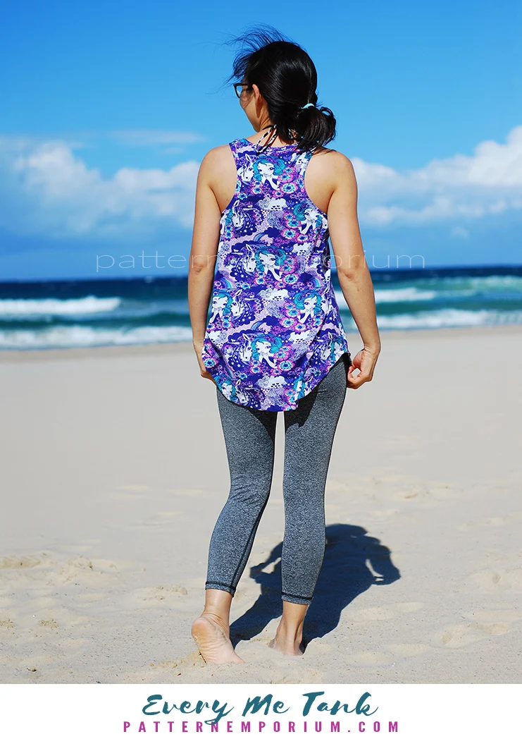 Every Me Tank | Sleeveless Top & Dress PDF Sewing Pattern - Image 23