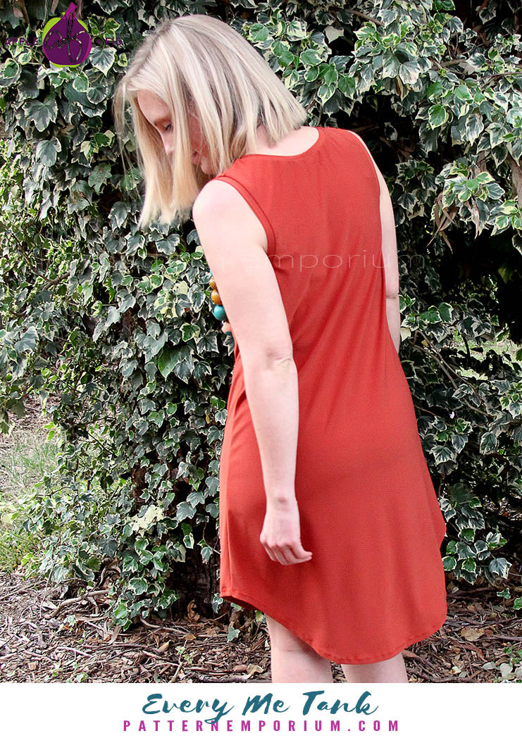 Every Me Tank | Sleeveless Top & Dress PDF Sewing Pattern - Image 26